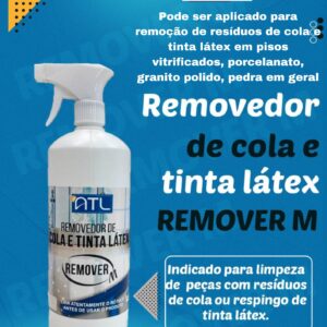 Remover M Removedor de cola e tinta látex - Frasco de 1 Litro